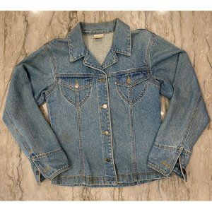 MODA INT'L, Denim Jean Jacket, Size 4-6